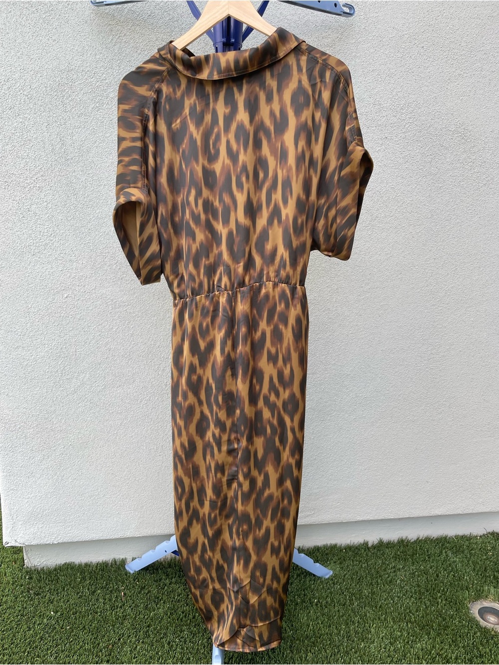 Steve Madden Toffee Brown and Black Leopard-Print Maxi Women’s Tori Dress - New! - Picture 3 of 9